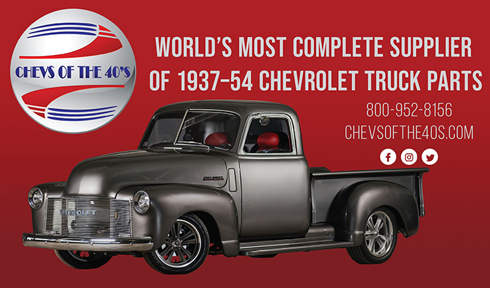 Chevs of the 40's Advertisement