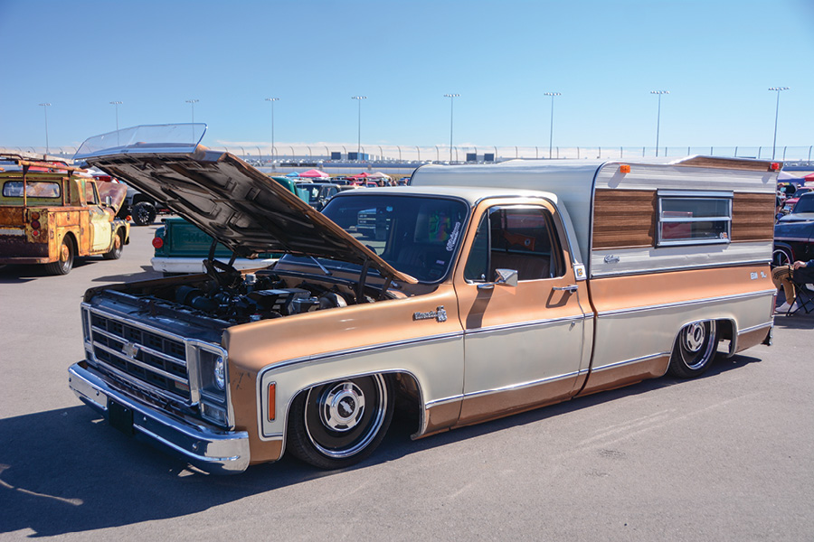 brown and gray truck