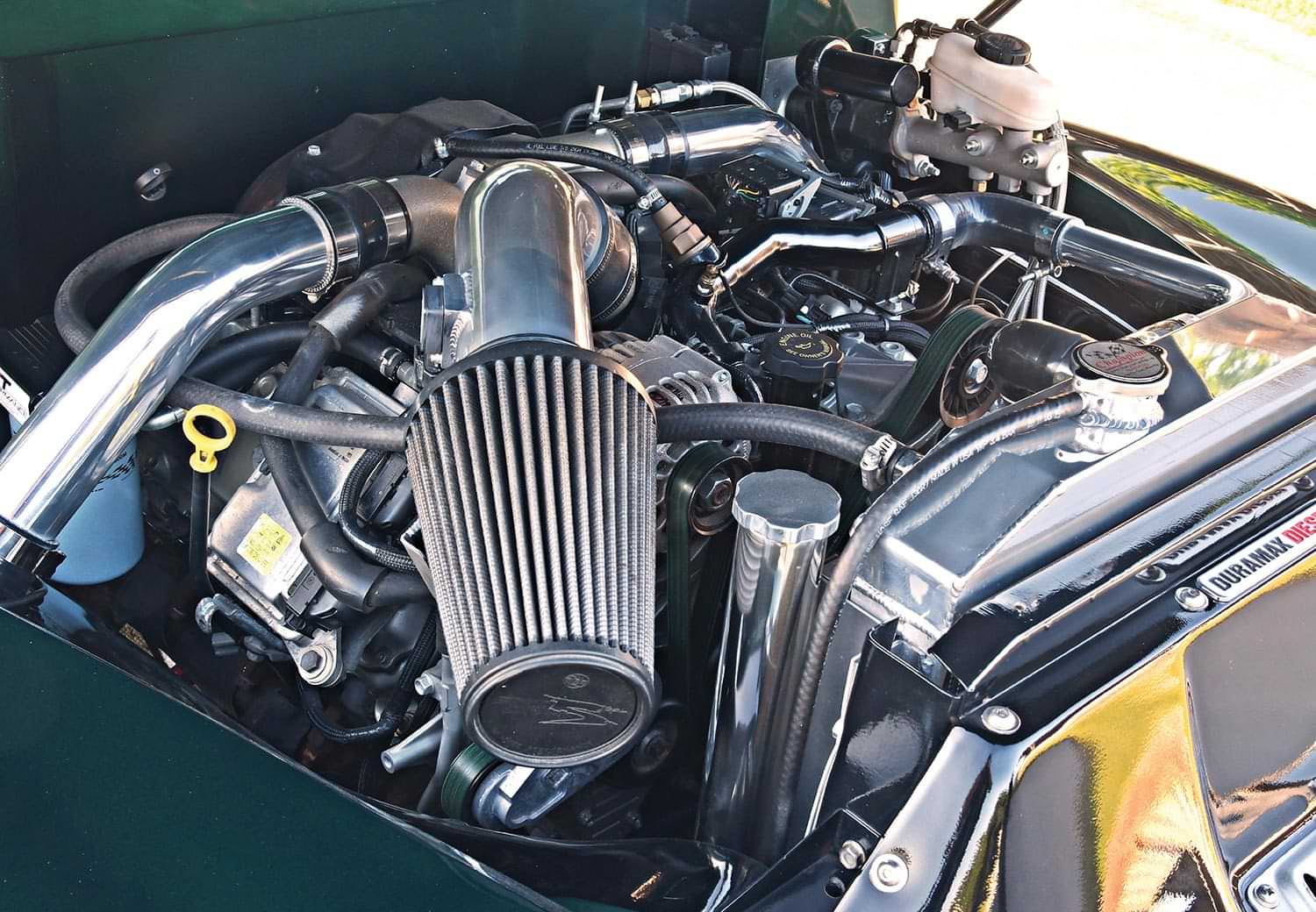 the Chevy 3100 Duramax Diesel engine