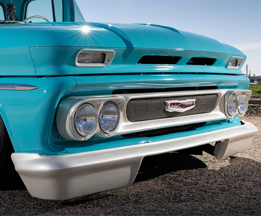 front view of '62 Chevy truck