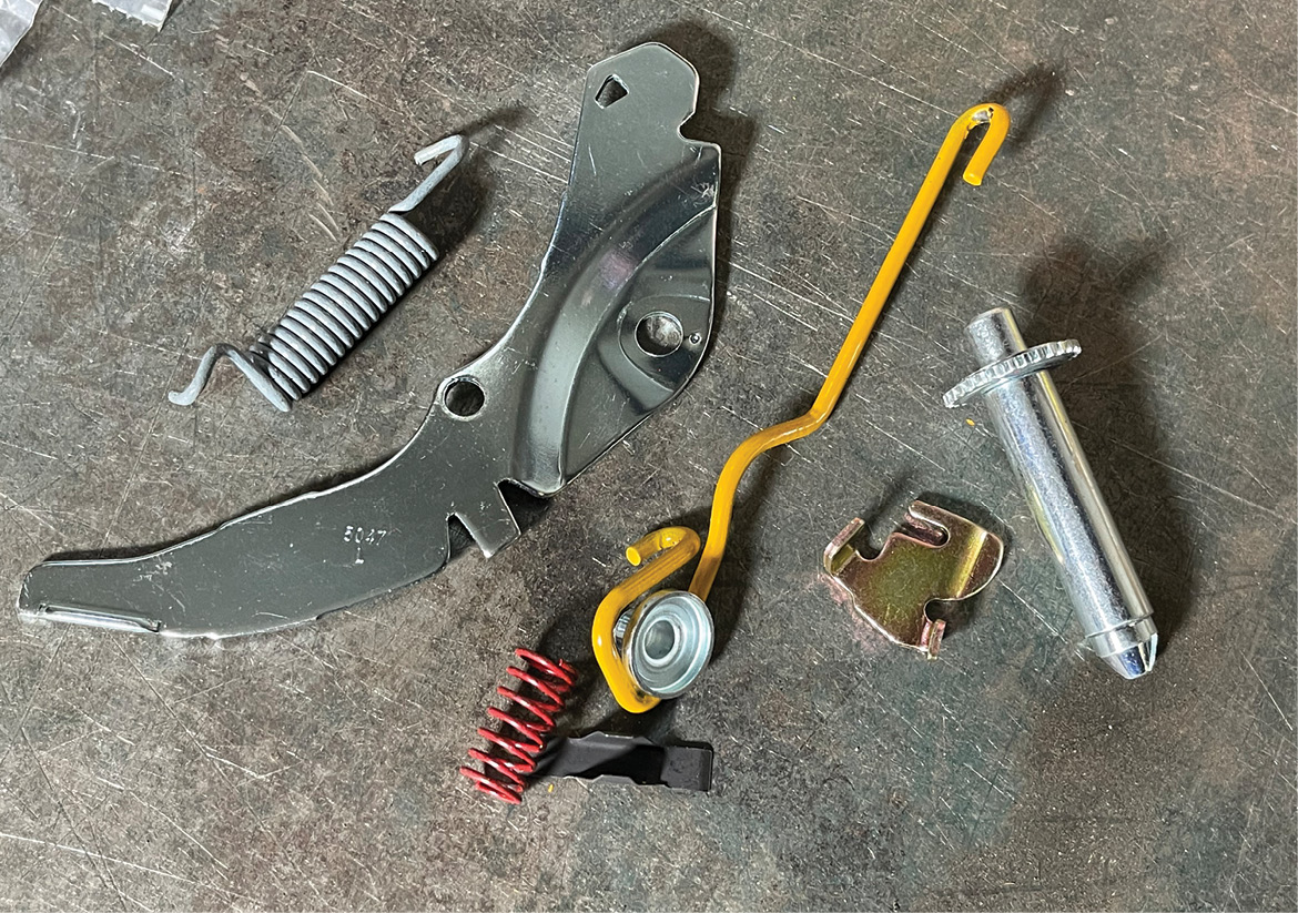 They also offer new adjuster kits, which was great news as our passenger side was not self-adjusting any more.