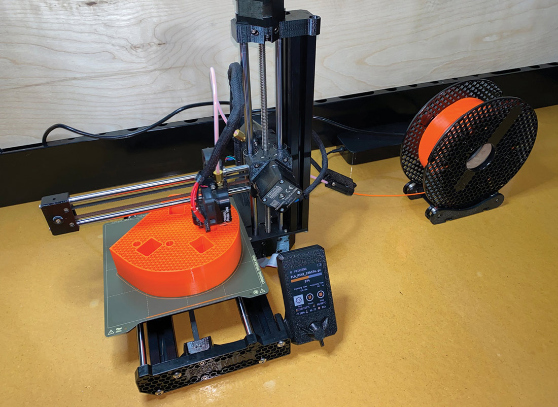 Hammerform being printed on Prusa Mini