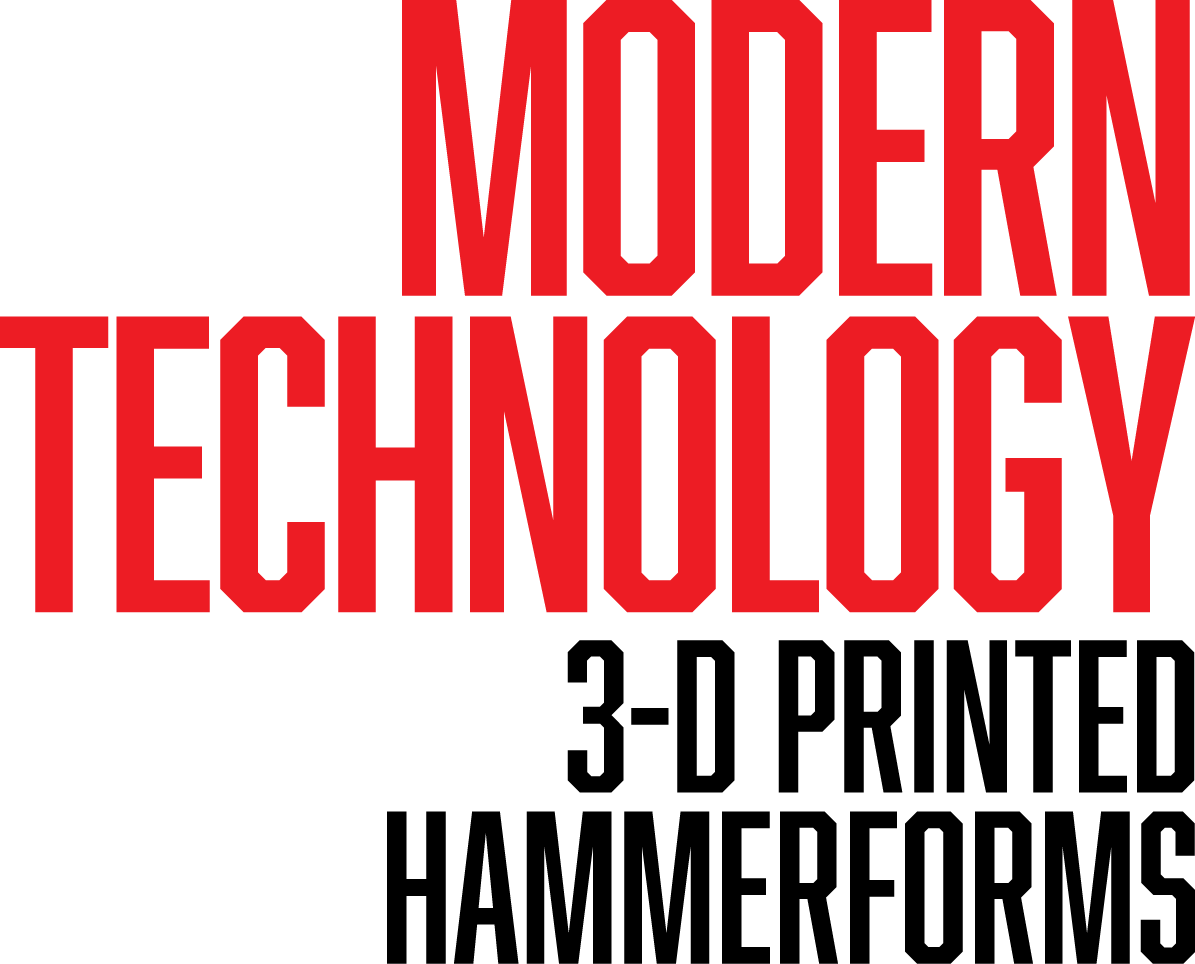 "Modern Technology: 3D Printed Hammerforms"