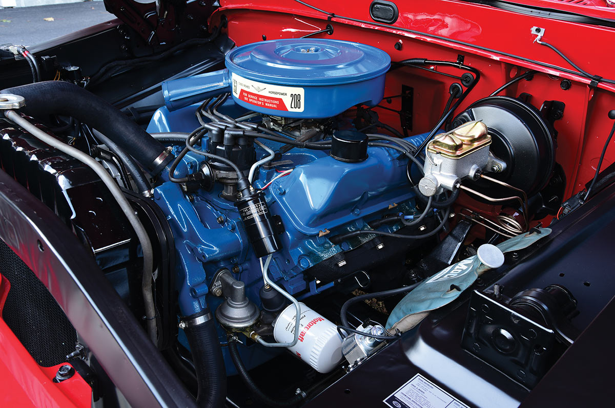 '67 F-250's 352ci V8 engine
