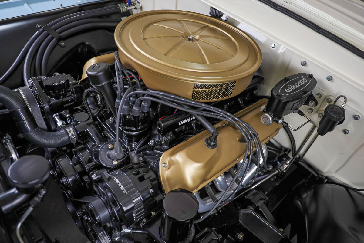 engine in a '58 Ford F-100