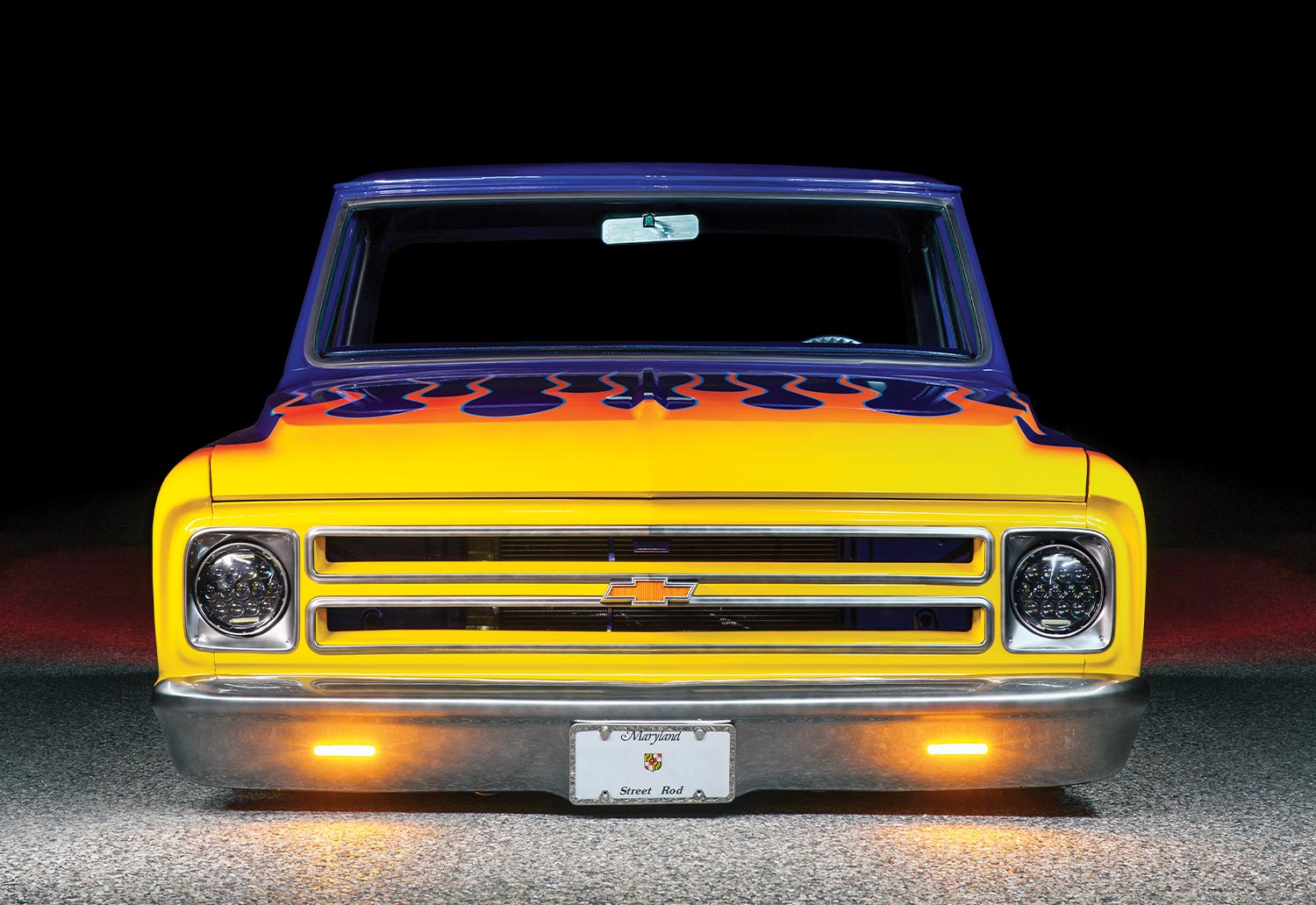 front view of the ’68 Chevy C10