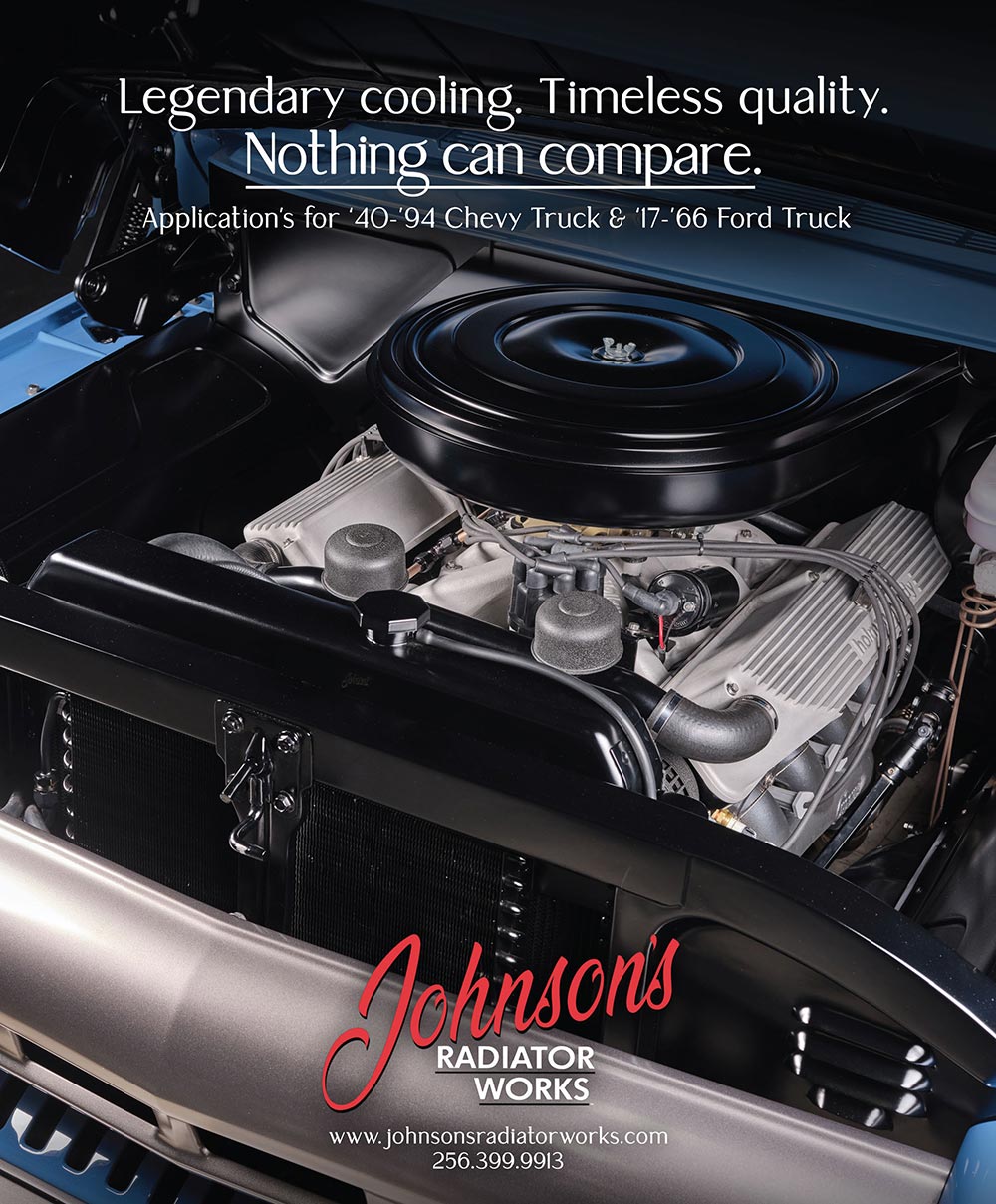 Johnson's Radiator Works Advertisement