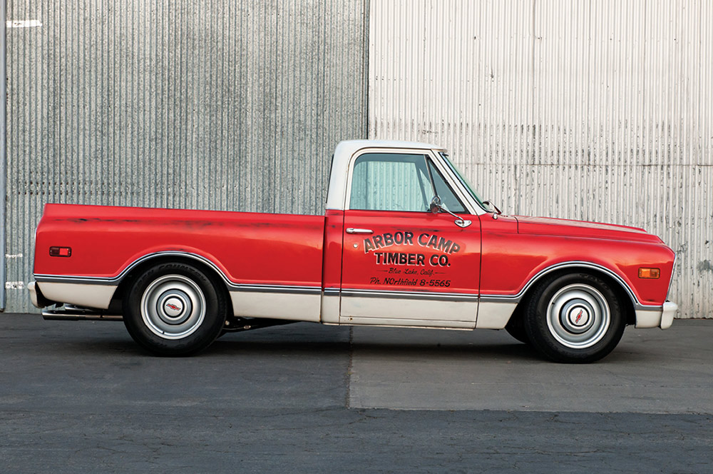 Red and white 1968 C10