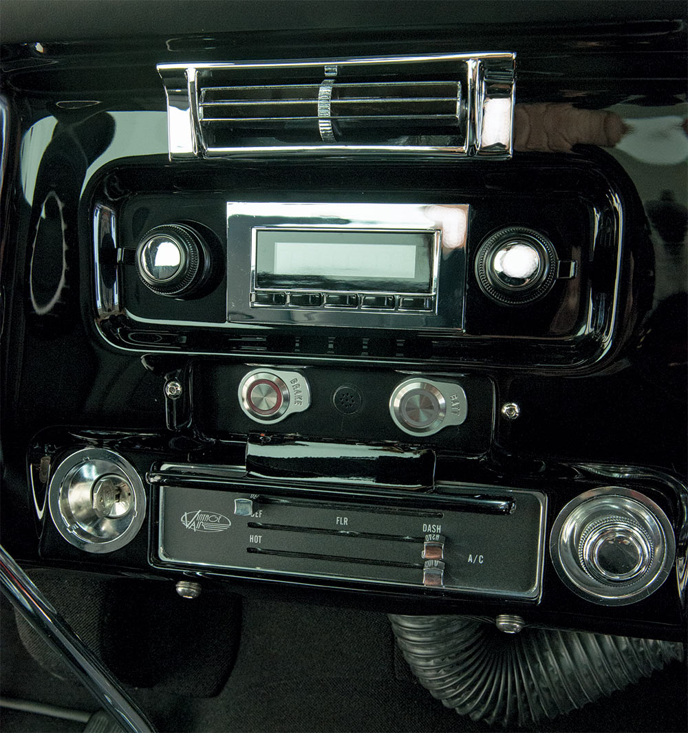 C10's radio and Vintage Air AC controls