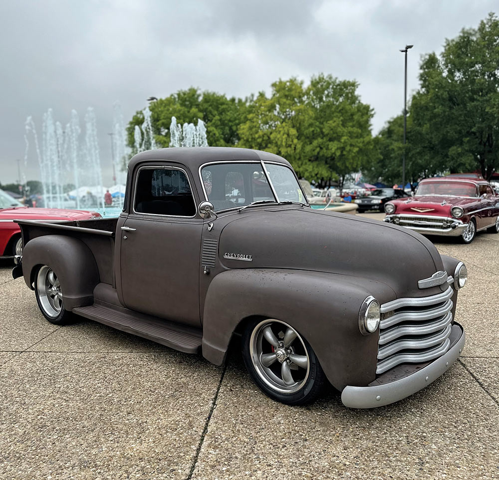 Flat brown Chevy 3100