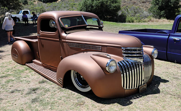 brown C10 truck
