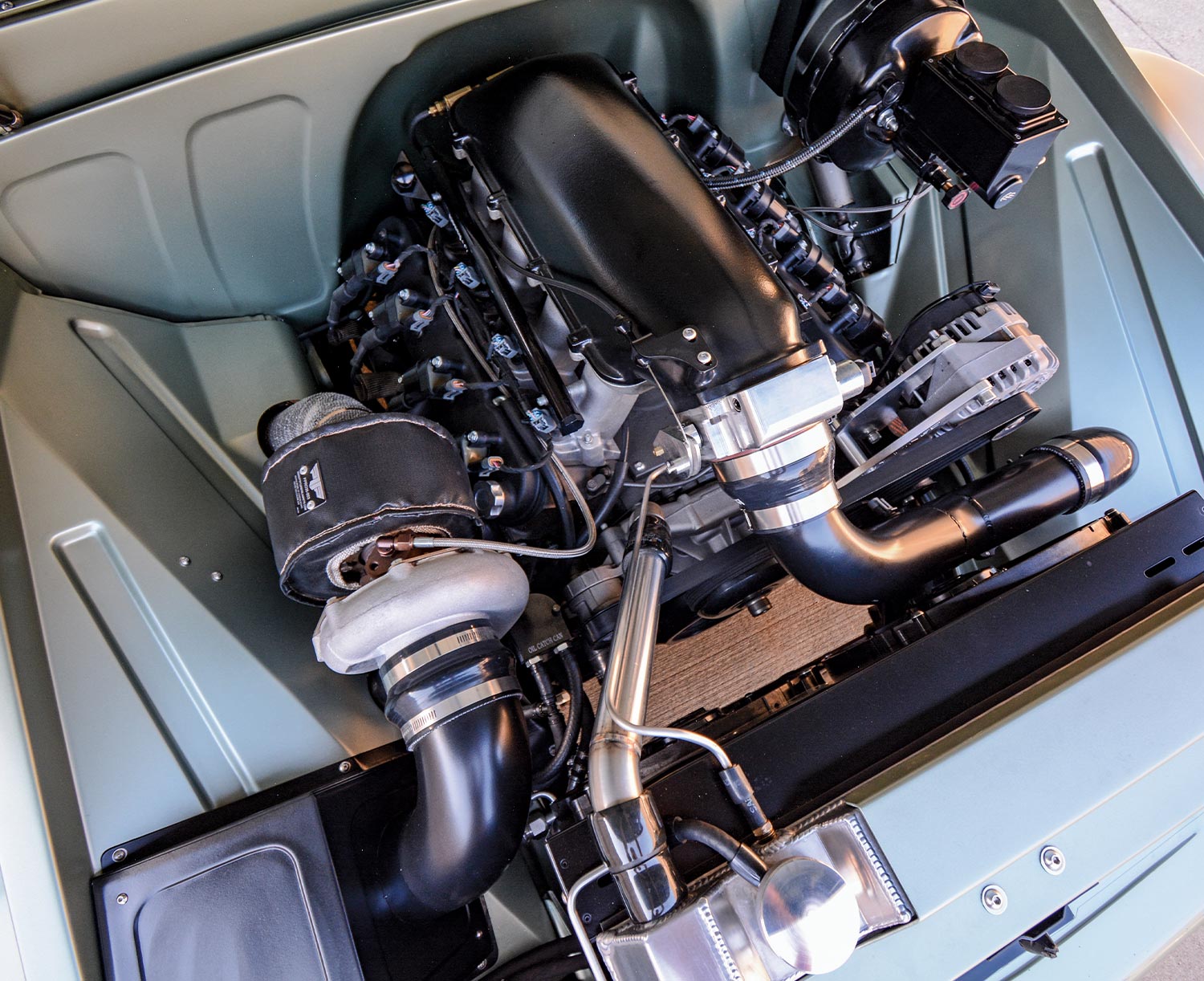 the Chevy Suburban's 6.0L LS engine