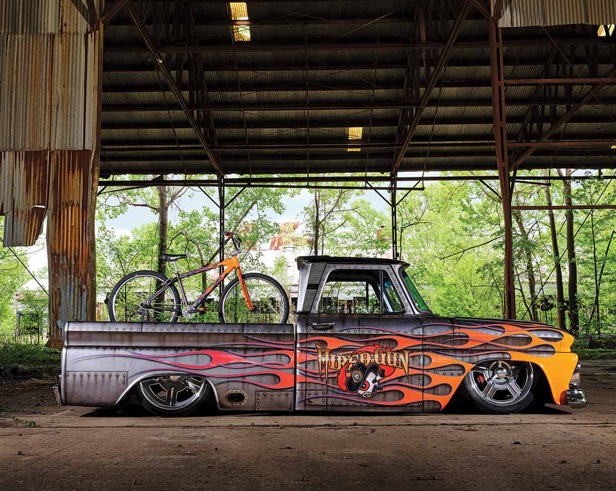 '66 Chevy C10 side view