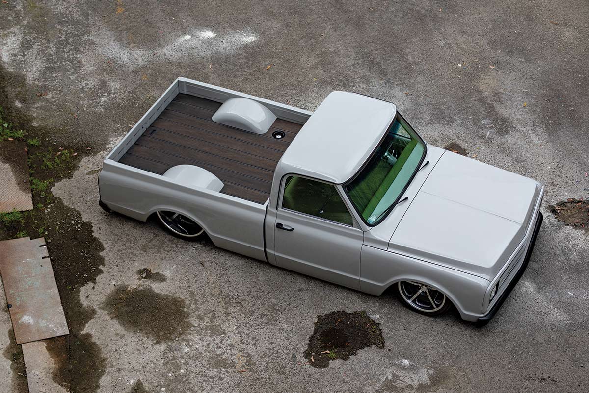 '71 C10 aerial view
