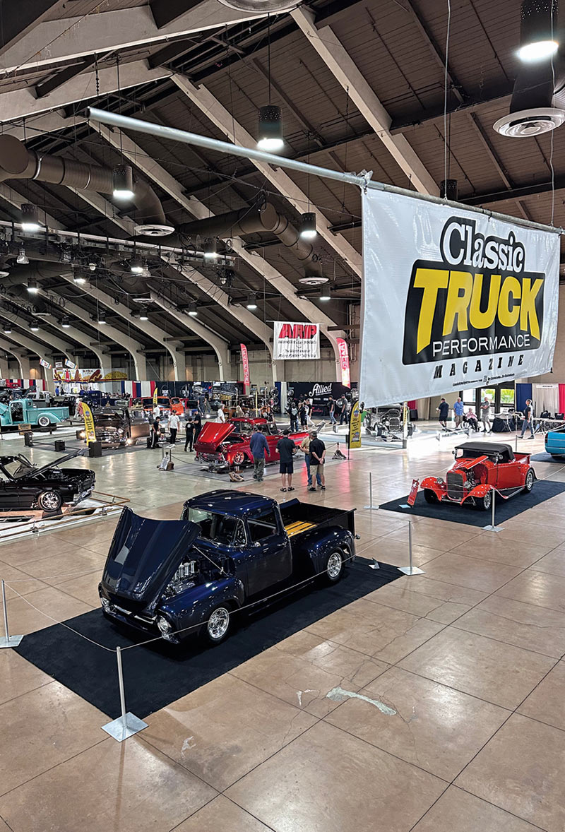 Inaugural Grand National Truck Show floor