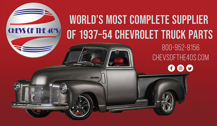Chevs of the 40's Advertisement