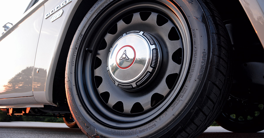 '68 Dodge Pickup wheel closeup