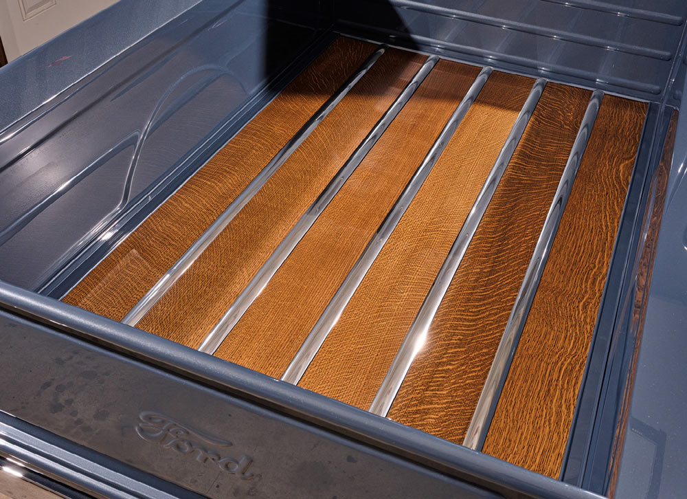 bed of a ’50 Ford F-1