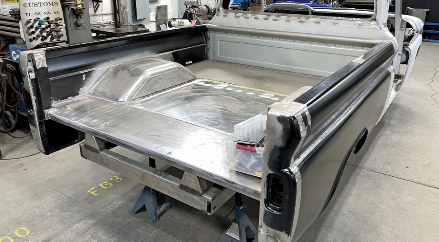 truck bed