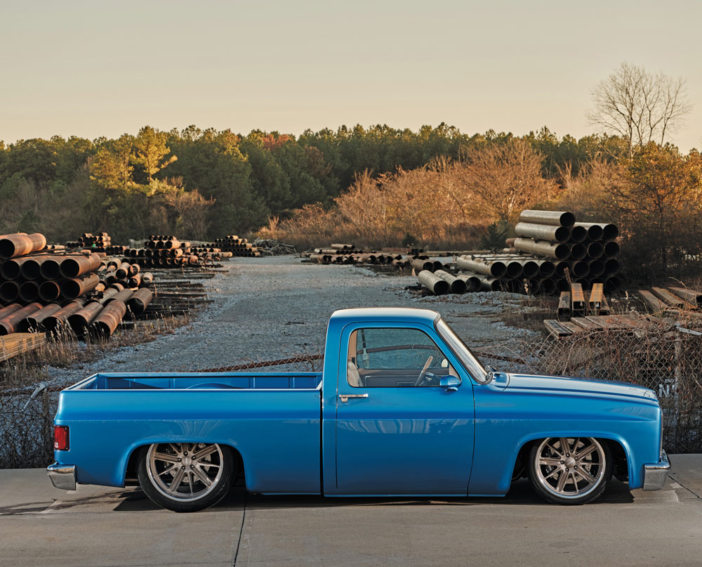 passenger side of an ’83 Chevy C10