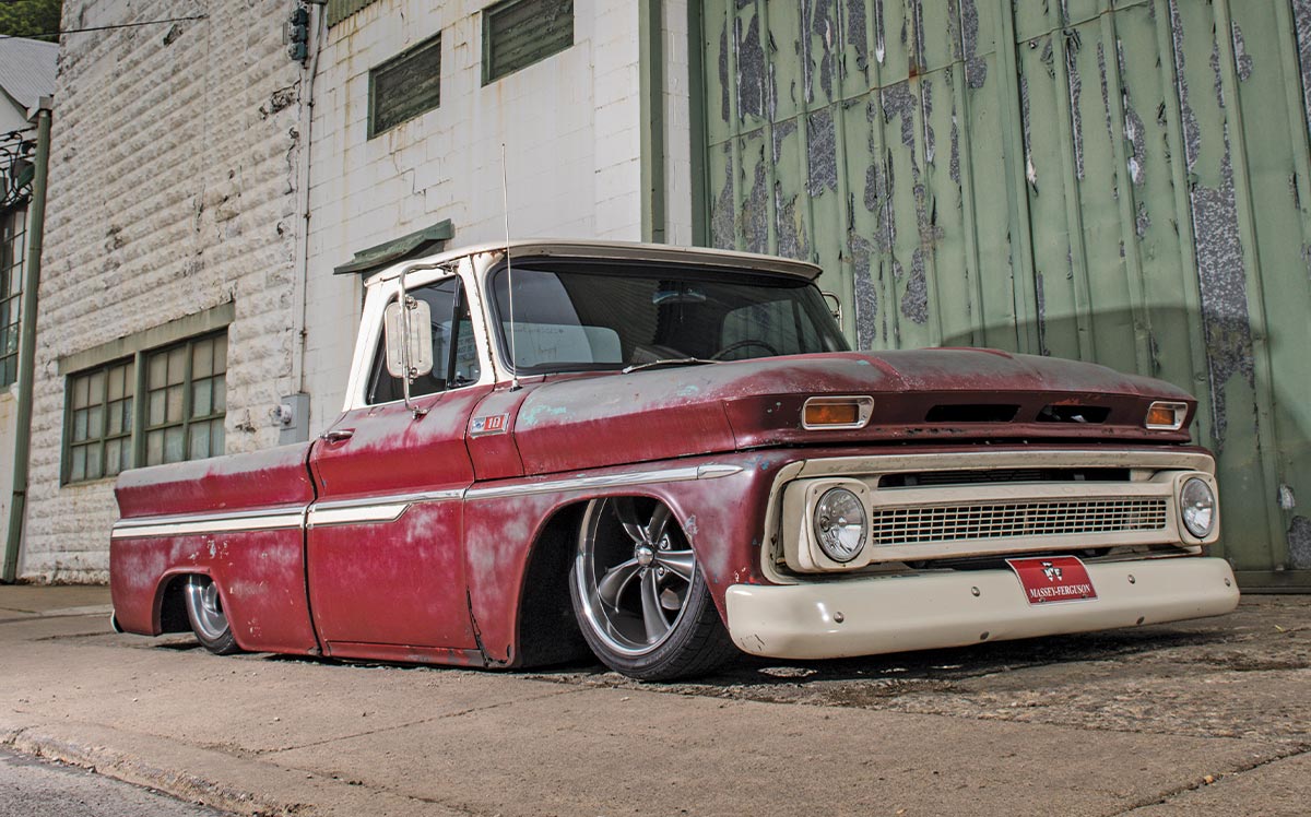 3/4 view of '65 C10 from front