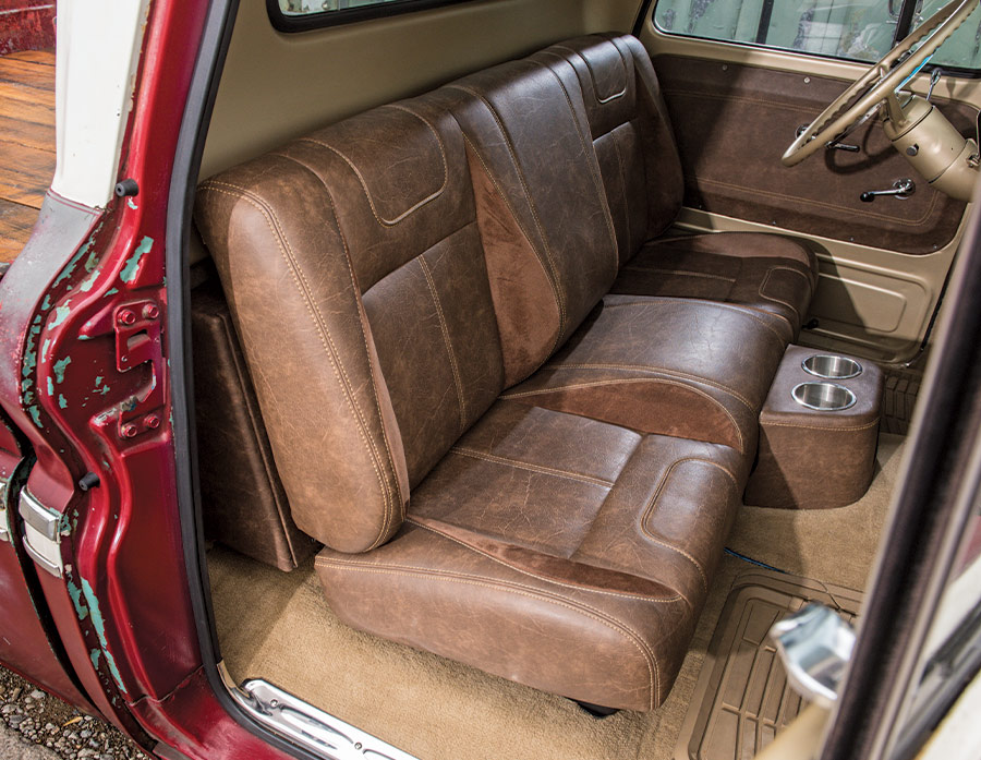 '65 C10 leather seats