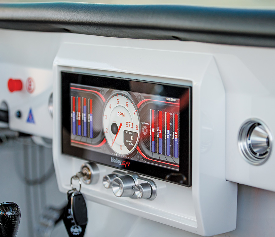 dashboard of '72 Chevy C10