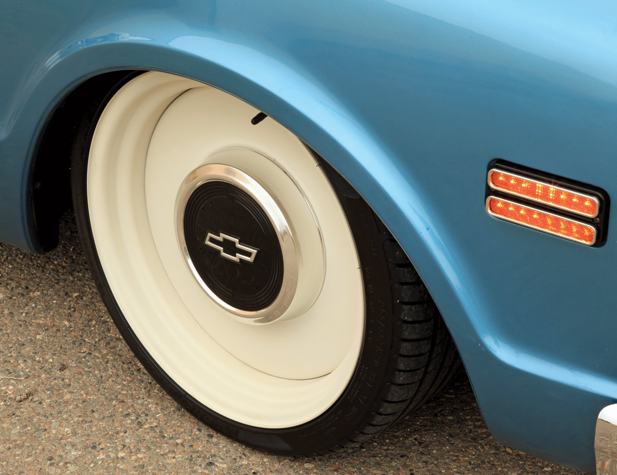 tire on ’68 Chevy Utility truck