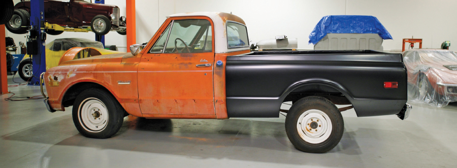 CPP’s shortening kit on longbed pickup