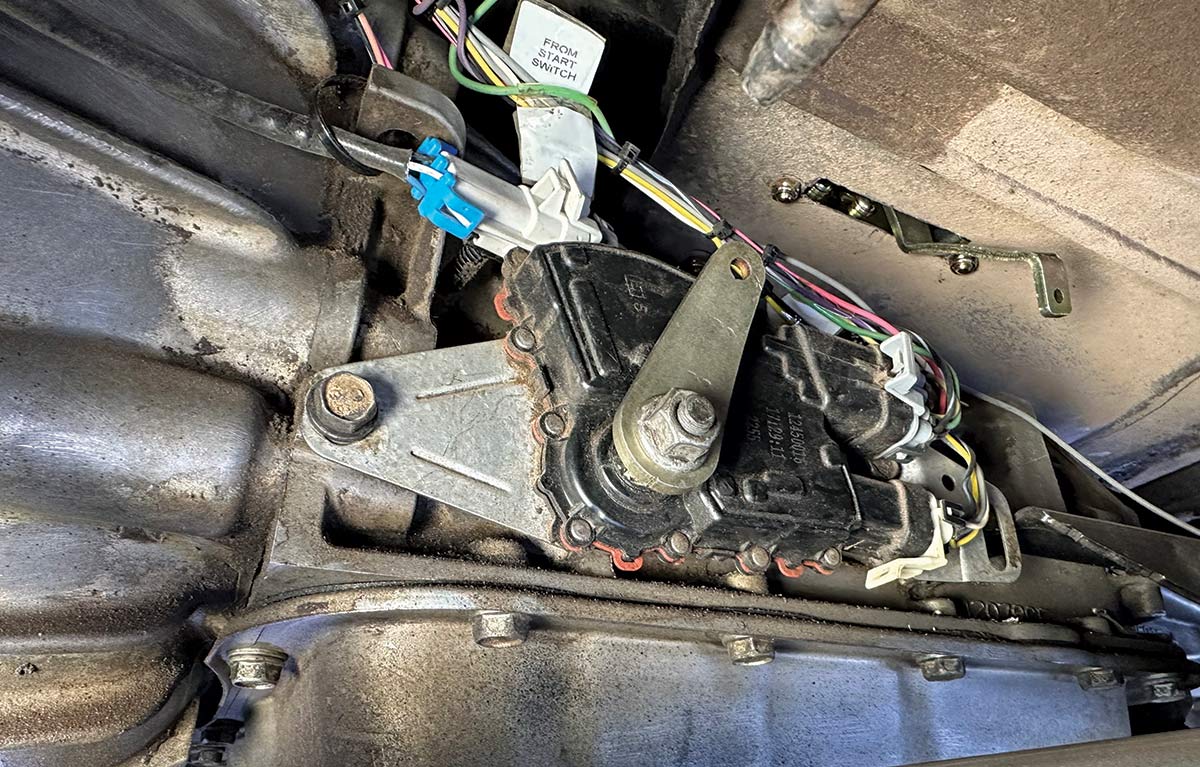 Lokar shifter installation in a 1967-1972 Chevrolet C10 pickup