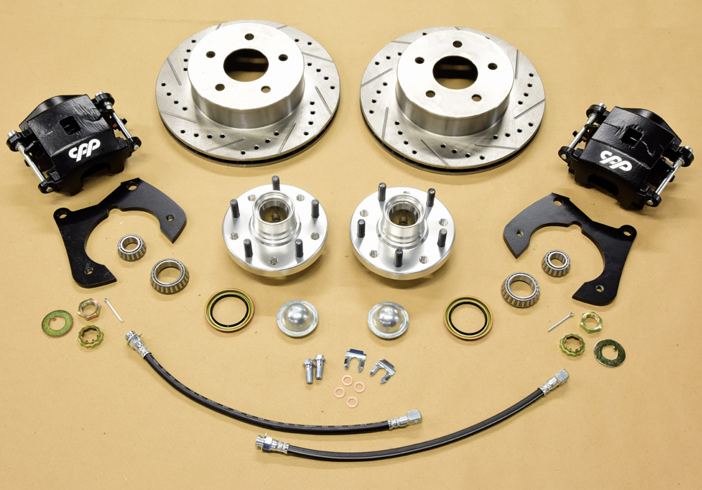 Disc brake conversion kit for 1946 Chevy truck upgrade