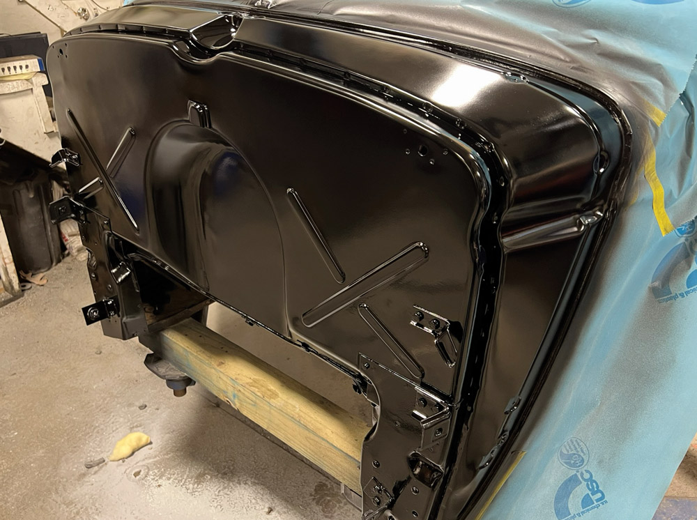 1946 Chevy Firewall painted black