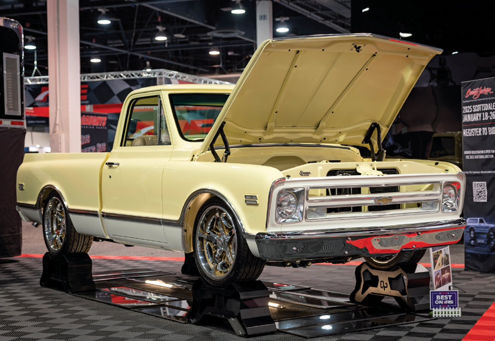 1967 Chevrolet C10 yellow custom truck SEMA 2024