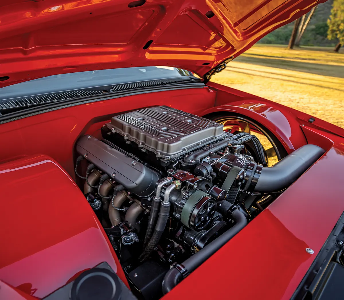 1996 Chevy Tahoe featuring a supercharged LS engine swap
