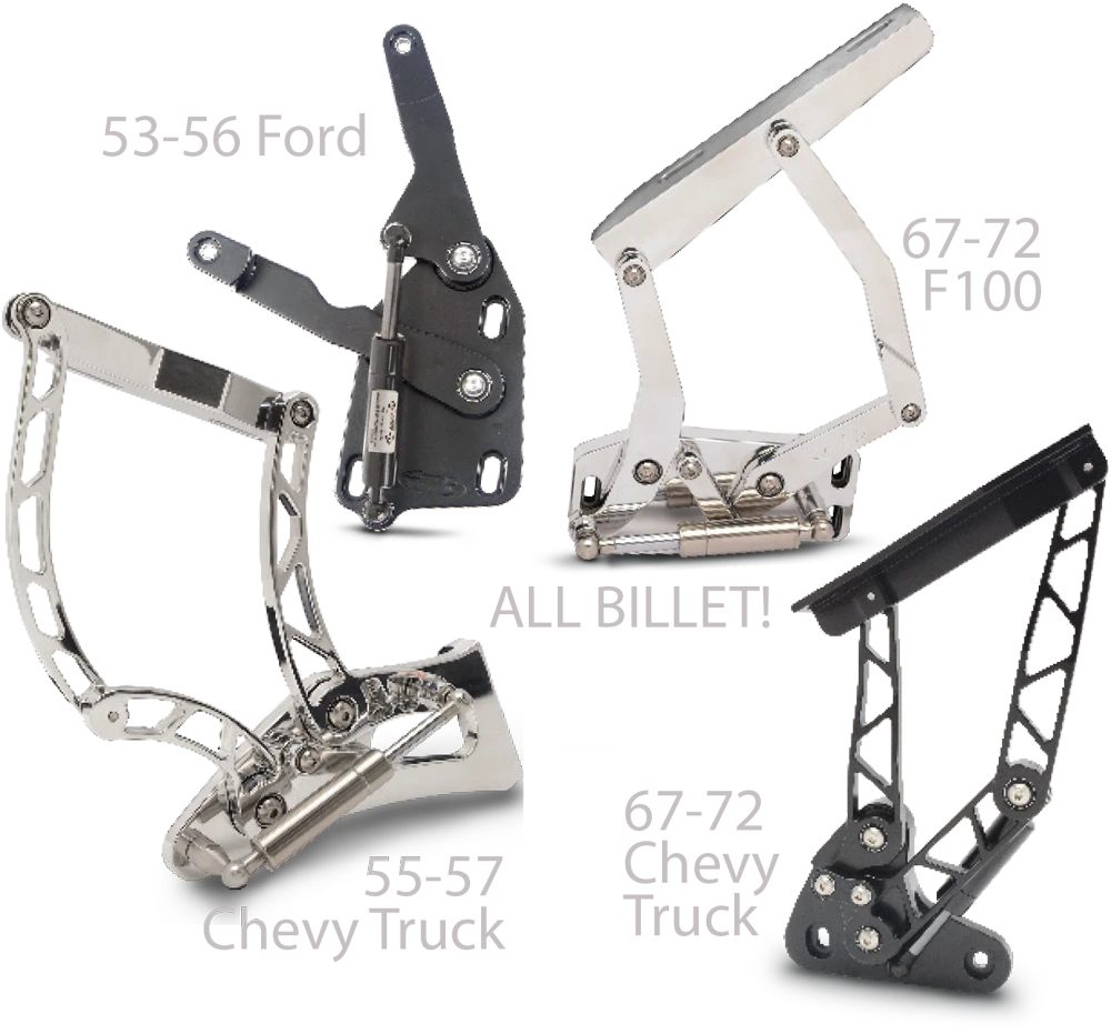 Hood hinges