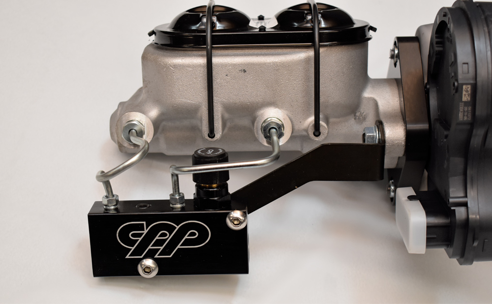 cpp proportioning valve bracket with master cylinder