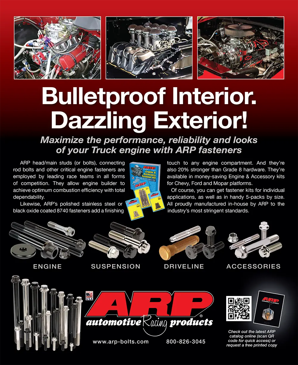 Automotive Racing Products Advertisement