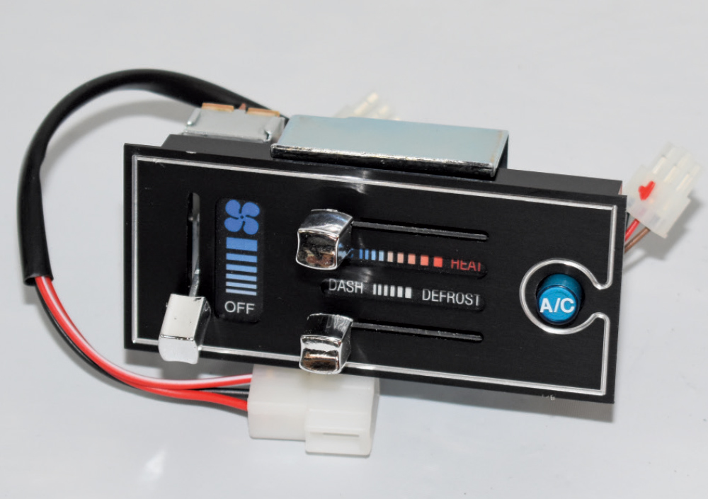 1951 Chevy AC control panel switch sliders HVAC vintage air electronic controller