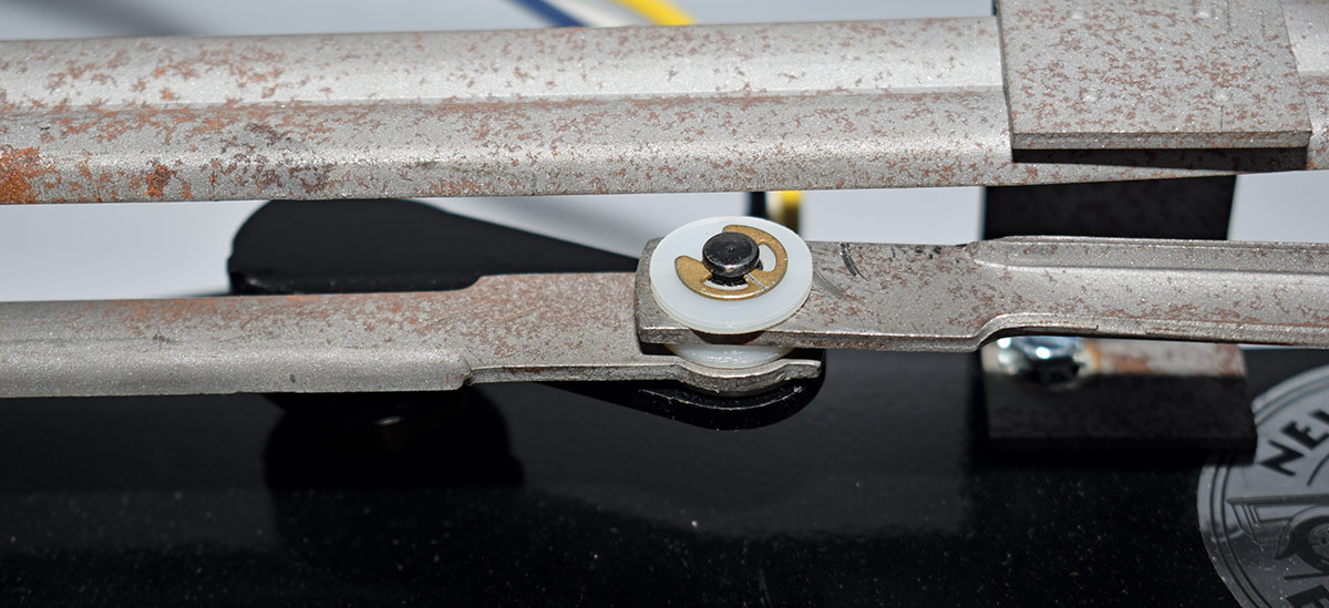 Newport Engineering wiper pivot and wiring detail