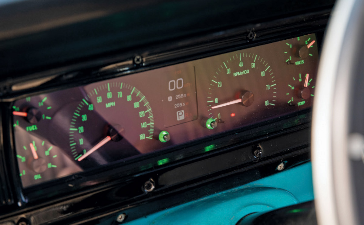 1970 Ford F-100 digital dash custom gauges modern interior swap