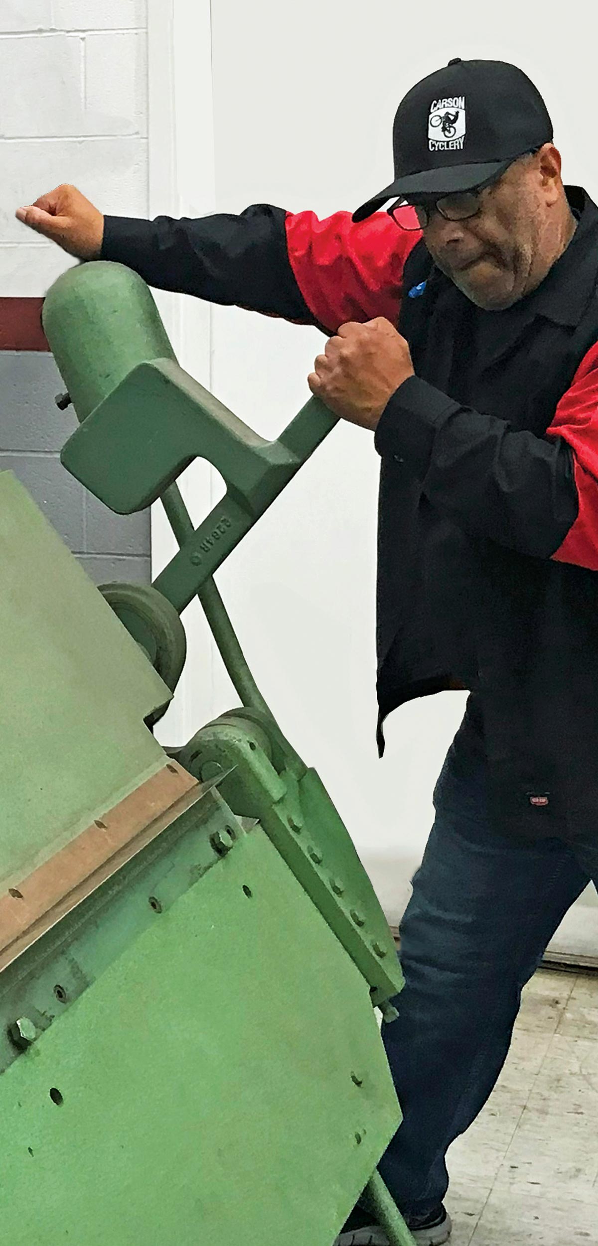 ford f100 roof brace fabrication on chicago sheet metal brake