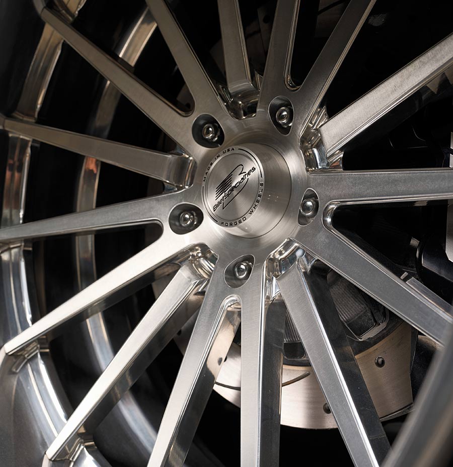 22-inch Billet Specialties concave Impeller wheel